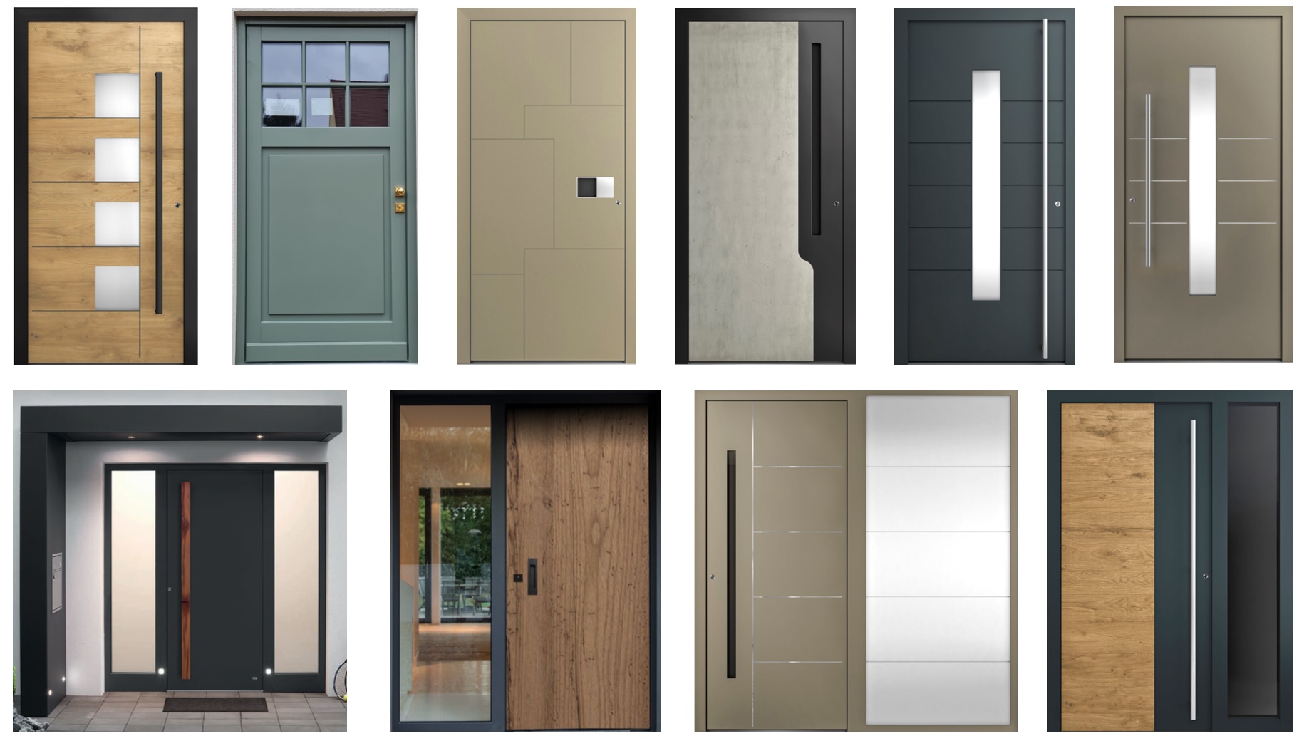 Schreinerei Josef Milde GmbH - Vorschau Haustüren