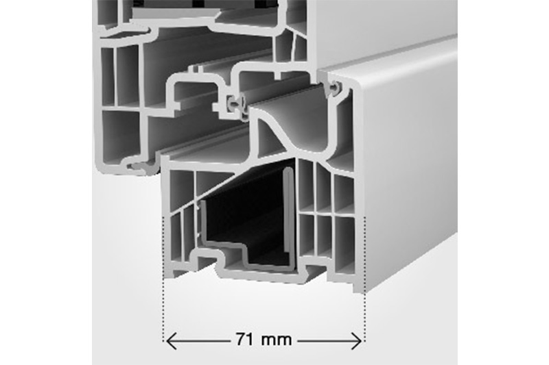 KF310 Kunststoff-Aluminium-Fenster Schreinerei Milde